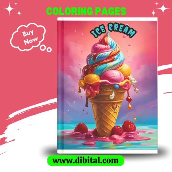 ice cream coloring pages