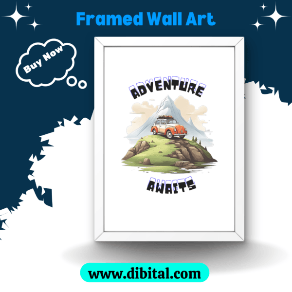 Adventure Awaits Wall Art
