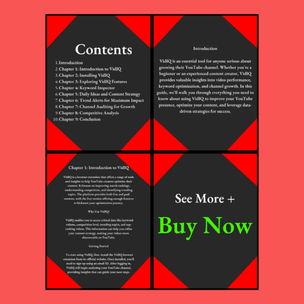 YouTube SEO with vidiq