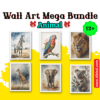 Animal wall art