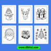 Christmas coloring pages