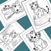 tiger coloring pages