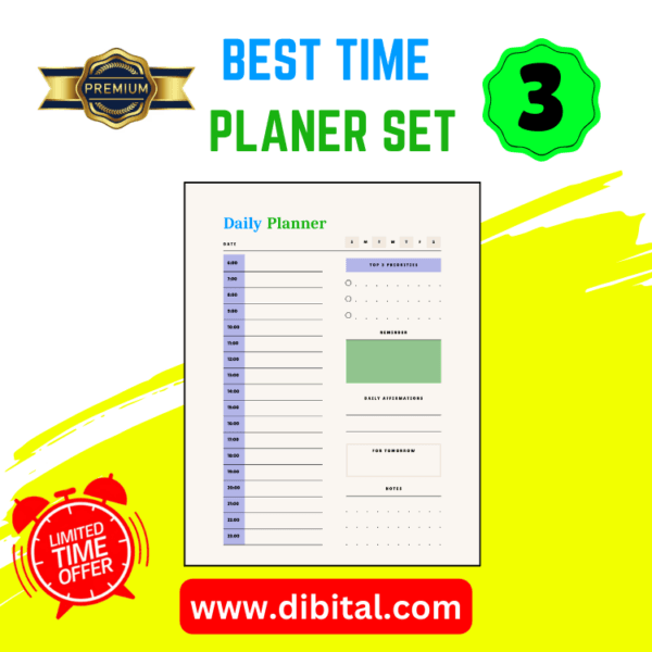 Digital time planner