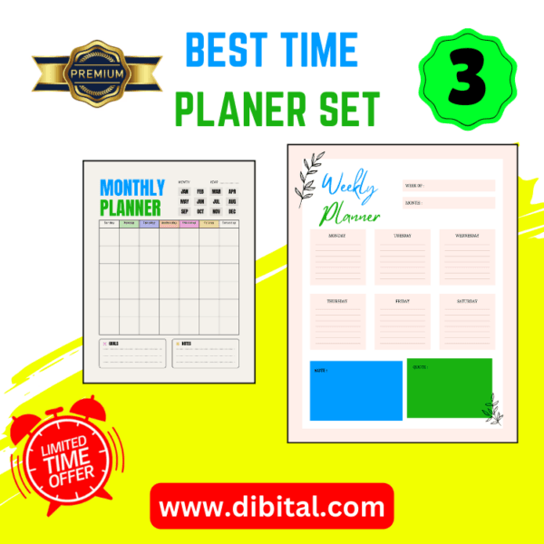 Digital time planner
