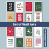 Christmas Wall Art Prints