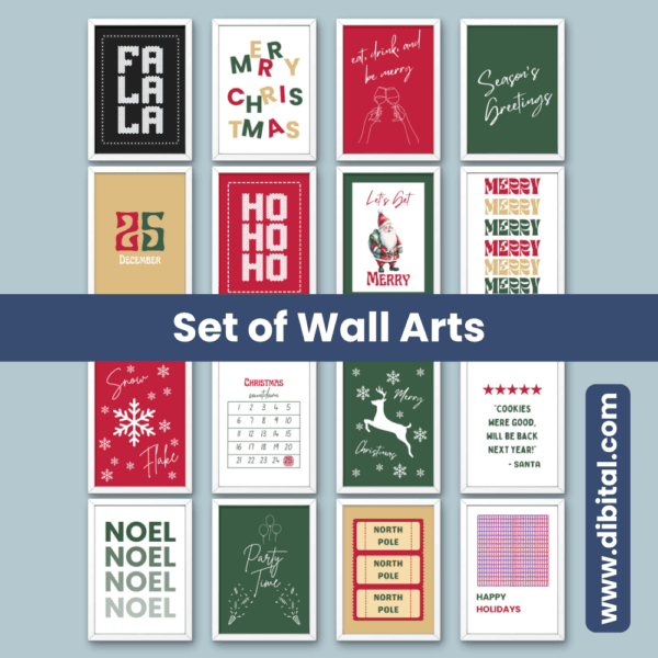 Christmas Wall Art Prints