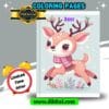Deer Coloring Book
