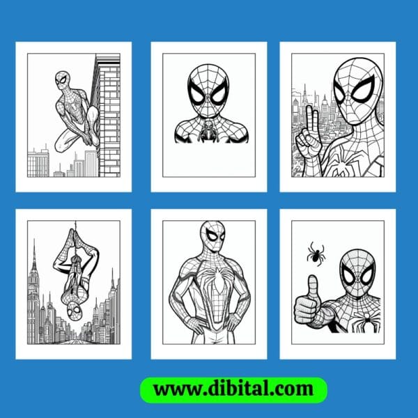 Spiderman Coloring Pages