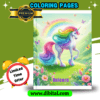 Unicorn Coloring Book