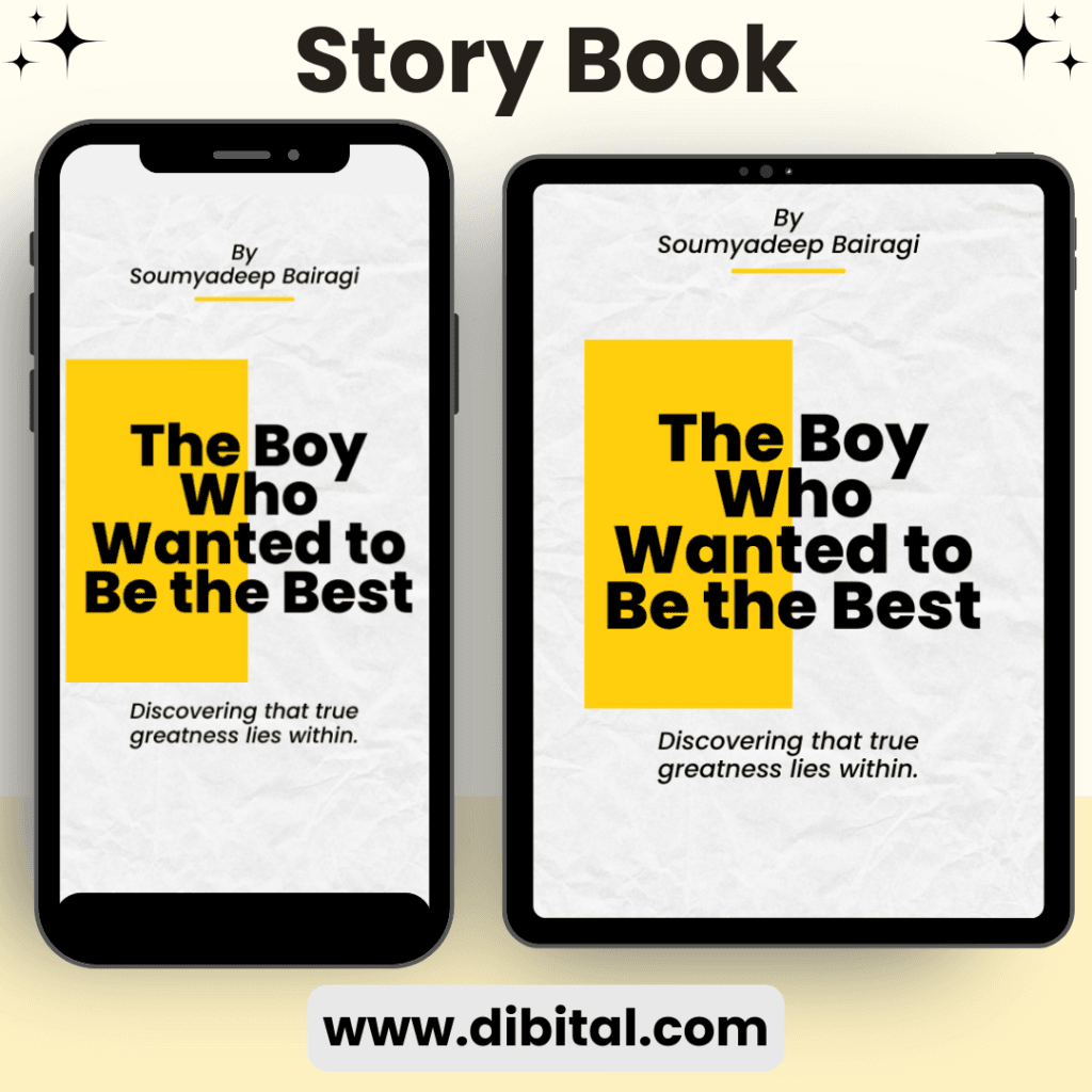 The Boy Who Wanted to Be the Best mockup