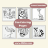 Zoo Coloring Pages - 26 Fun and Educational Designs Mock 2