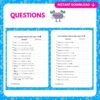 1000+ Fun Learning Questions for Kids (Ages 3-5) – Math, Science, Geography & Vocabulary Mock 3
