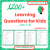 1200+ Learning Questions for Kids (Ages 6-8) – Fun & Educational PDF Main Mock 2025