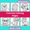 25 Cute Lion Coloring Pages – Printable Fun for All Ages Main Mock