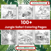 Jungle Safari Coloring Adventure Main mock 1