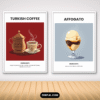 12 Coffee Wall Art Prints – Kitchen & Cafe Decor Arts Mock 2