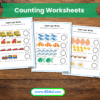 75 Pages of Beginning Math – Printable Early Learning Activities for Kids Primary mock 1