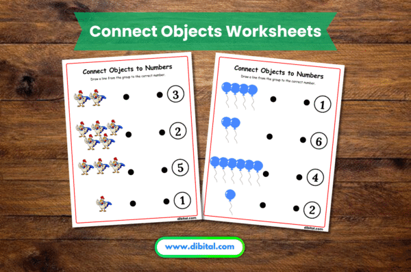 75 Pages of Beginning Math – Printable Early Learning Activities for Kids Primary mock 4