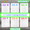 A to Z Letter Tracing Workbook – 26 Fun Printable Pages Mock 3