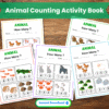 Animal Counting Activity Book – 10+ Printable Pages of Early Math Fun Main Mock