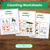 Animal Counting Activity Book – 10+ Printable Pages of Early Math Fun Mock 1