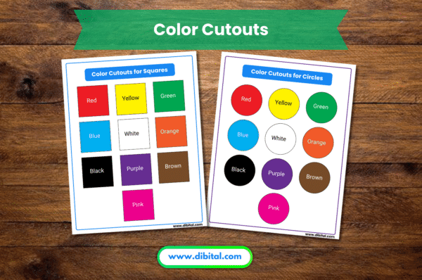 Color and Learn Activity Book – 50 Pages of Fun for Kids Mock 2