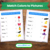 Color and Learn Activity Book – 50 Pages of Fun for Kids Mock 4