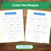 Color and Learn Activity Book – 50 Pages of Fun for Kids Mock 5