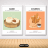 Street Foods of the World Wall Art – 12 Best Food Printable Mock 4