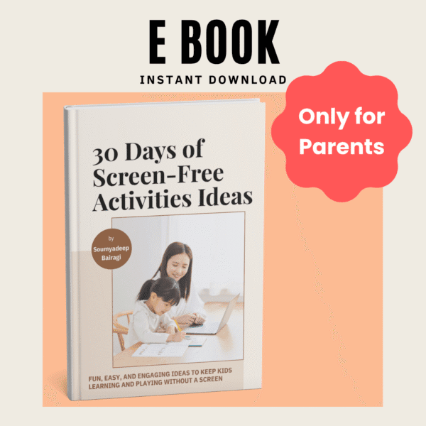 30 Days of Screen-Free Activities Ideas – Best Guide Book for Parents Mock July