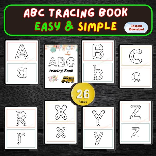 ABC Tracing Book Cover